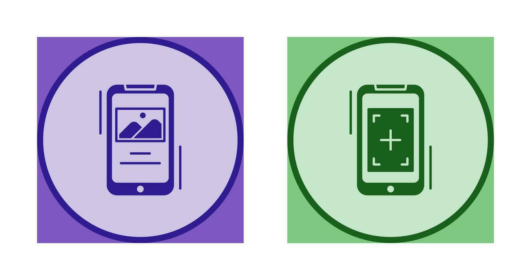 Gallery and Focus Icon vector