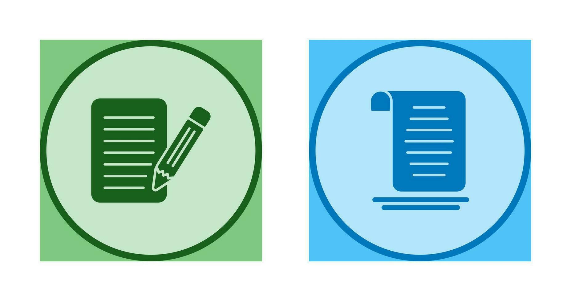 checklist and document  Icon vector