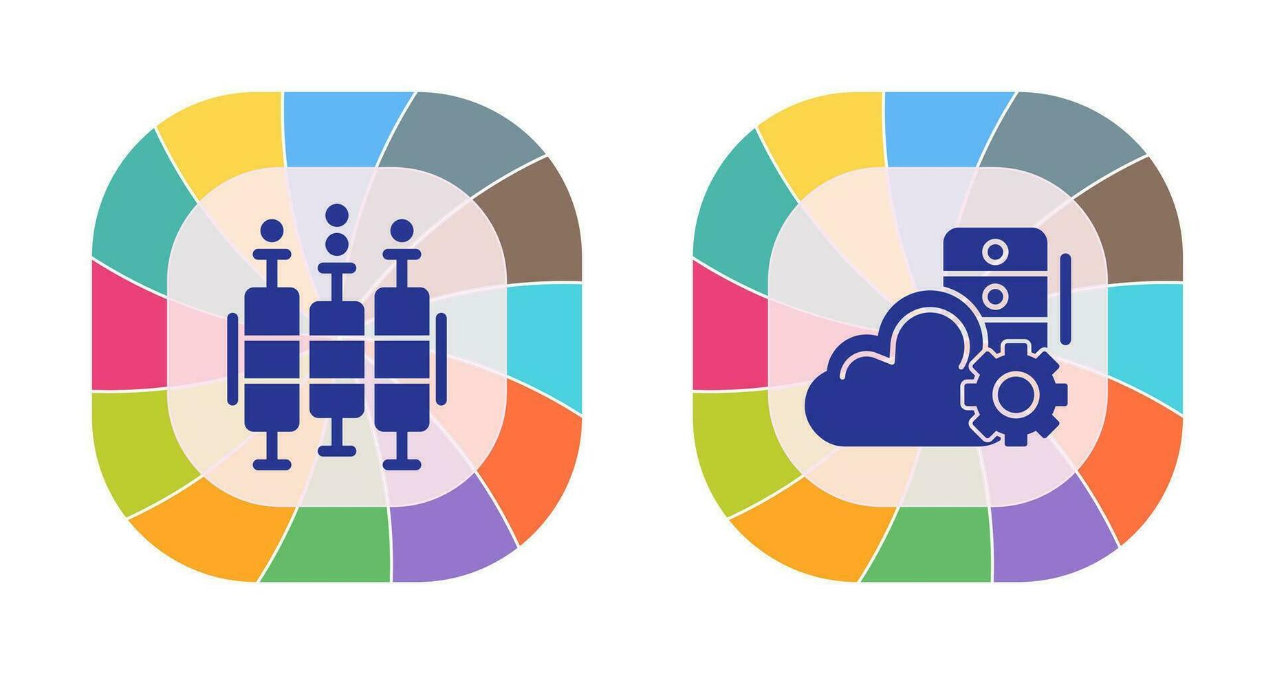 Migrate and Plot Icon vector