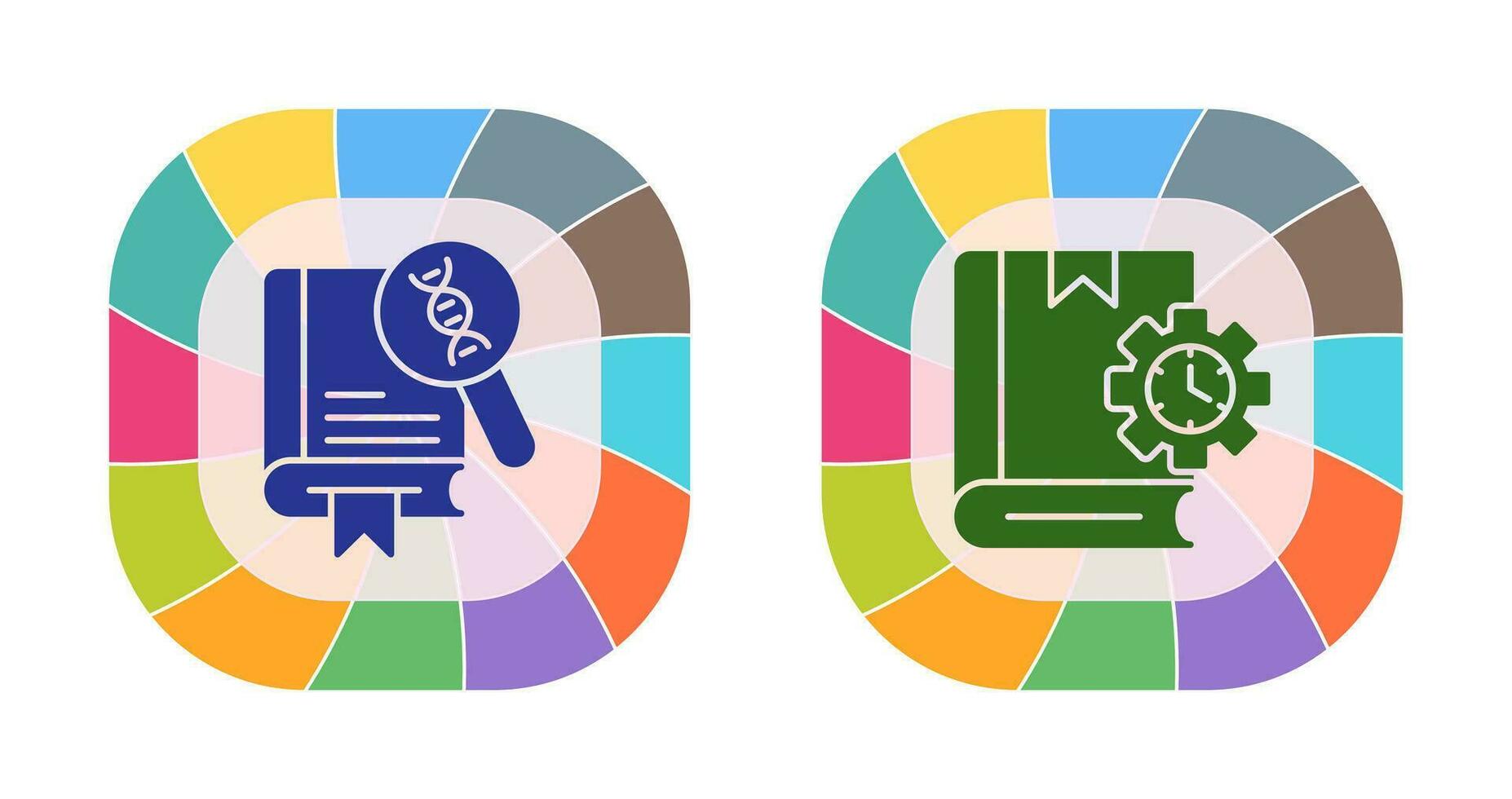 Genetics and Duration Icon vector