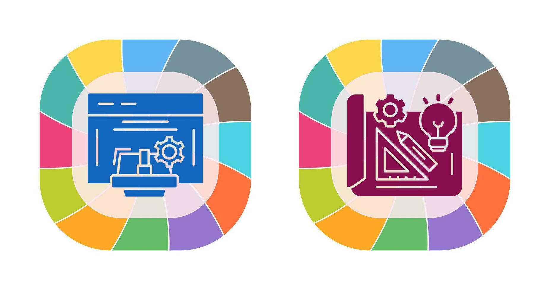 Expense and Develoment Icon vector