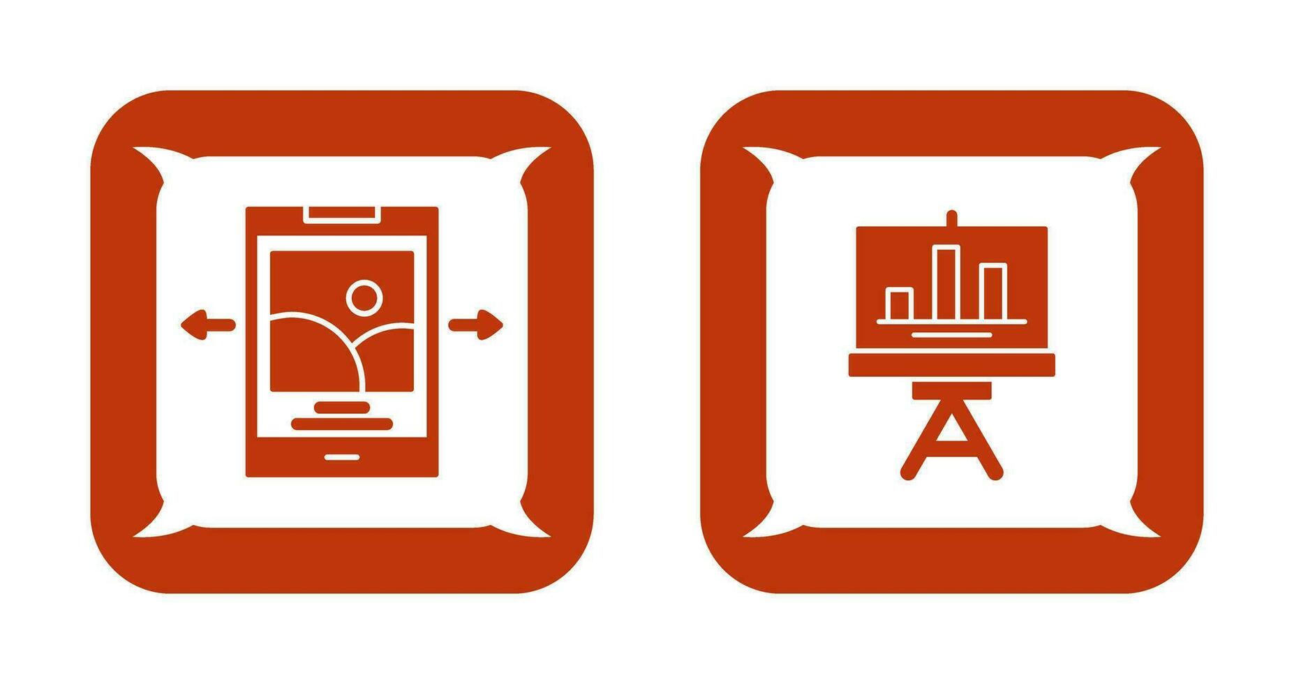 Swipe and Finance Icon vector