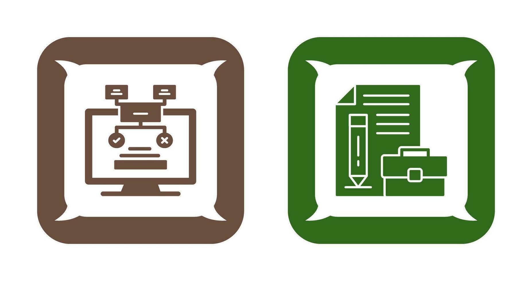 Methodology and Portfolio Icon vector