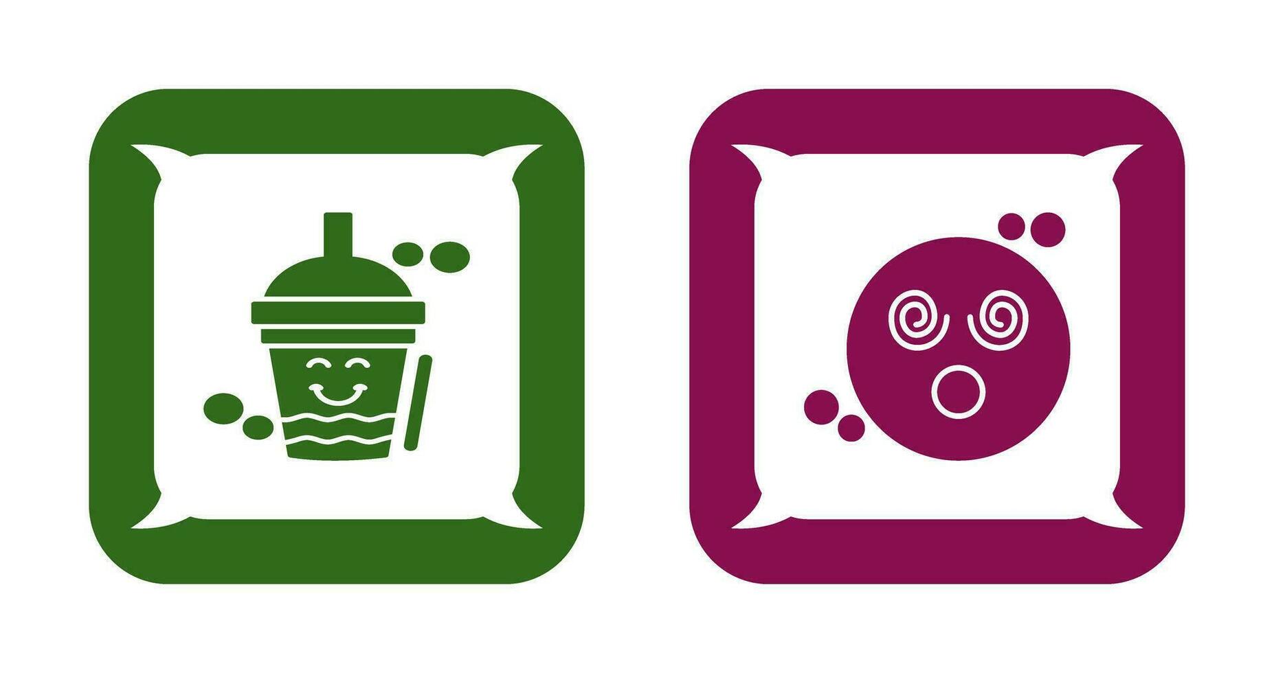 Drink and Dizzy Icon vector