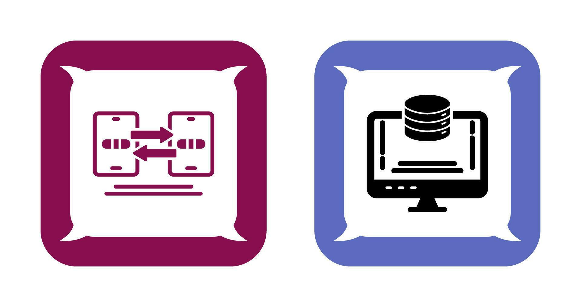 Data Synchronization and Data Storage Icon 32908259 Vector Art at Vecteezy