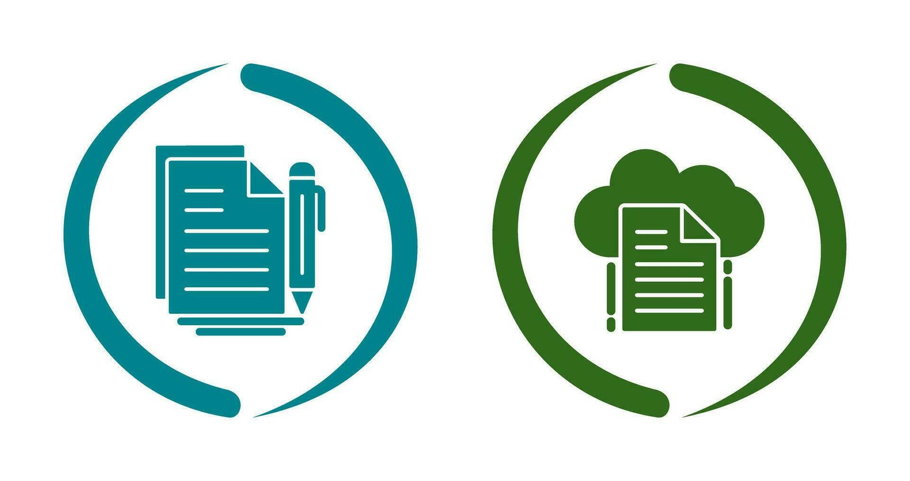 Document and File Icon vector