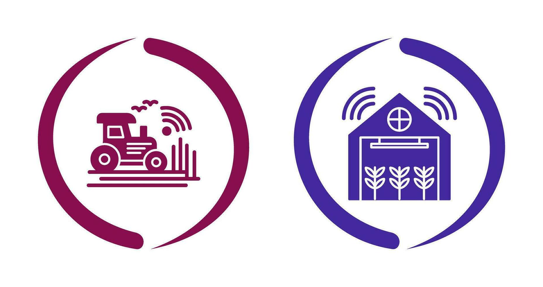 Cultivation and Warehouse Icon vector
