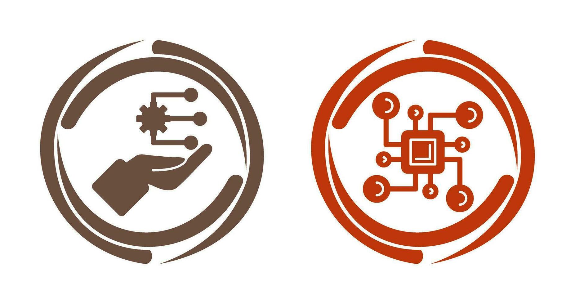 Plannng and Connection Icon vector