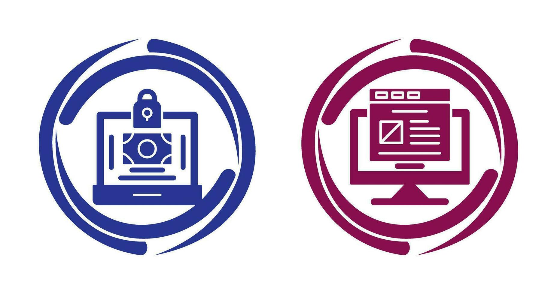 Secure Payment and Purchase Icon vector