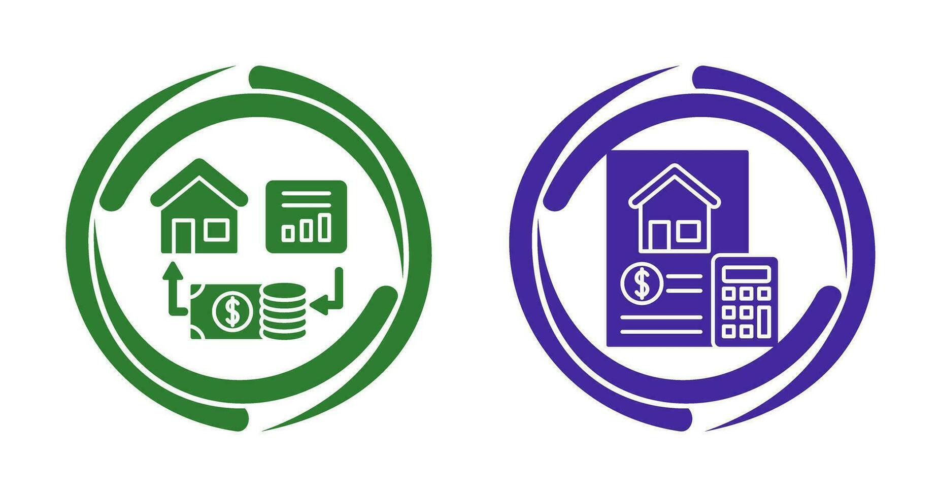 Investment and Accounting Icon vector