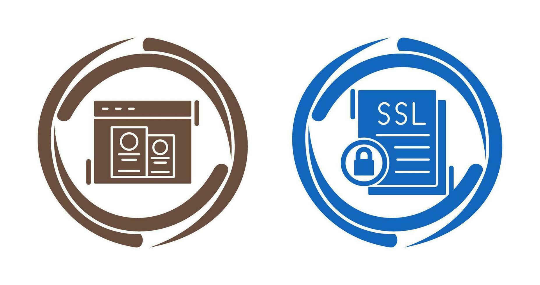 User and Protection Icon vector