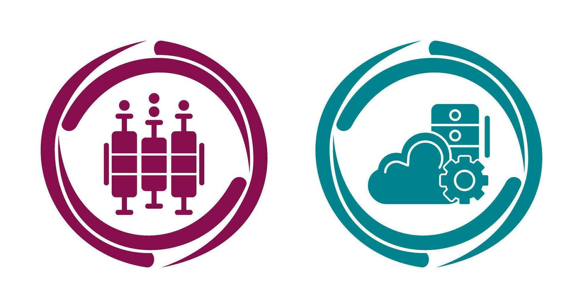 Migrate and Plot Icon vector