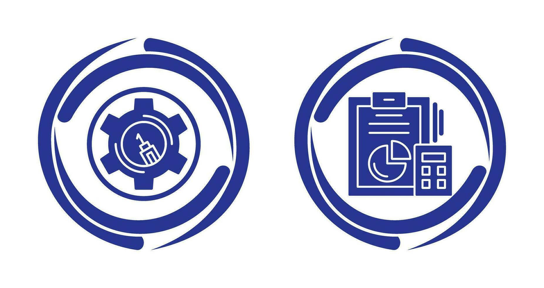 Vaccine and Research Icon vector