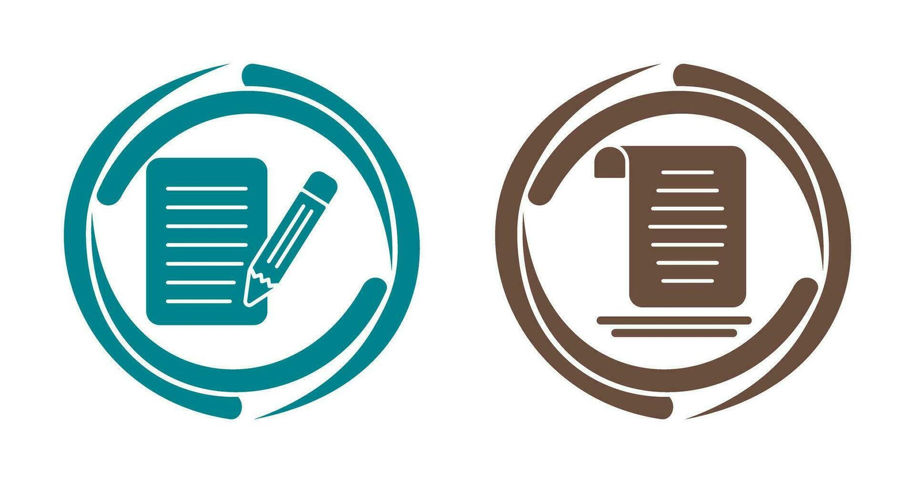 checklist and document  Icon vector