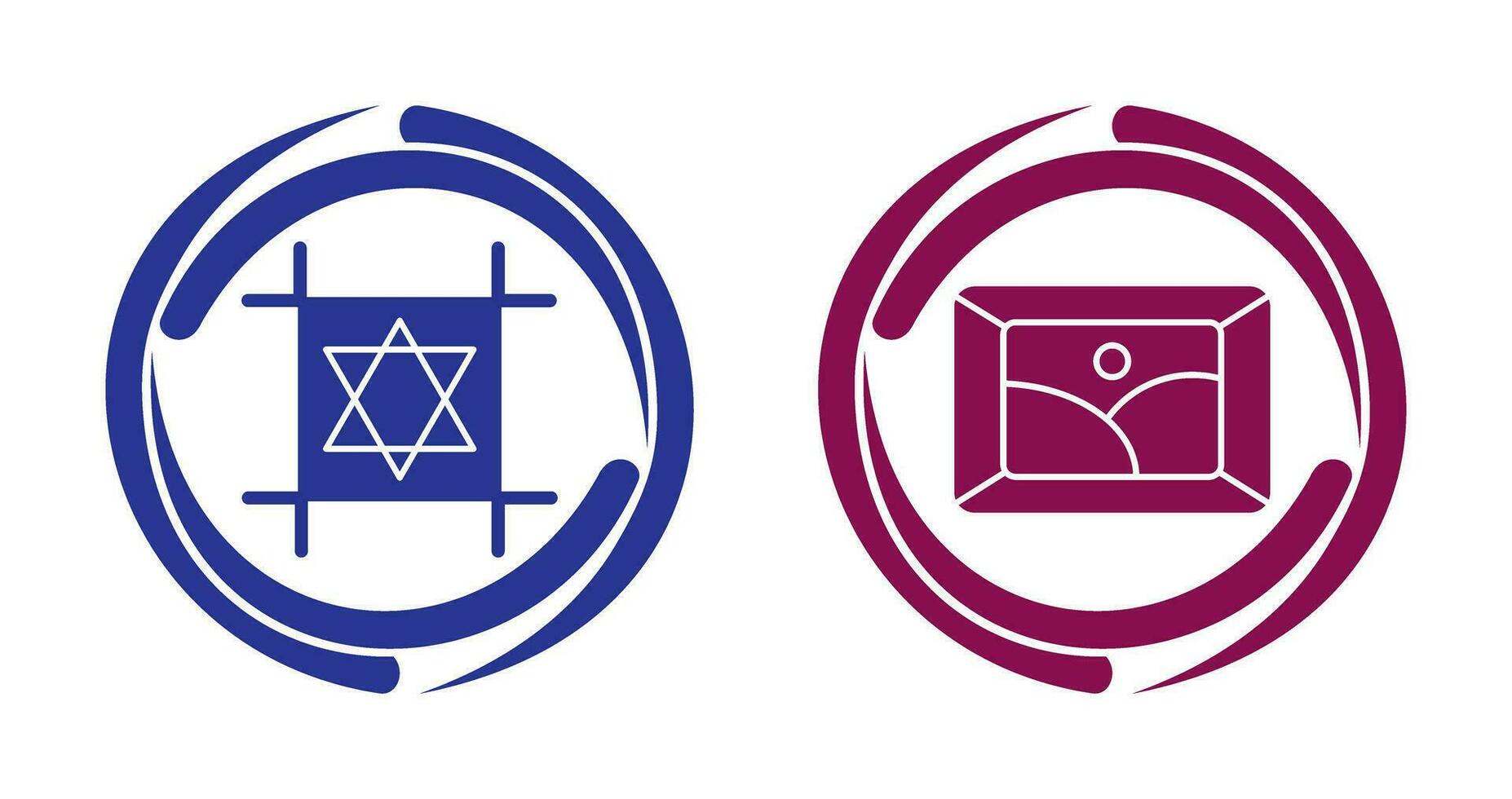 Logo Design and frame Icon vector