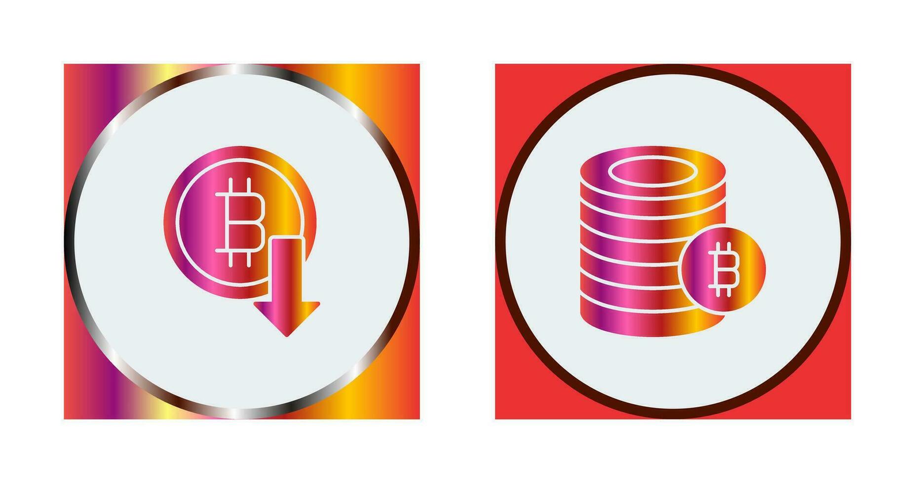 Lose and Coins Icon vector