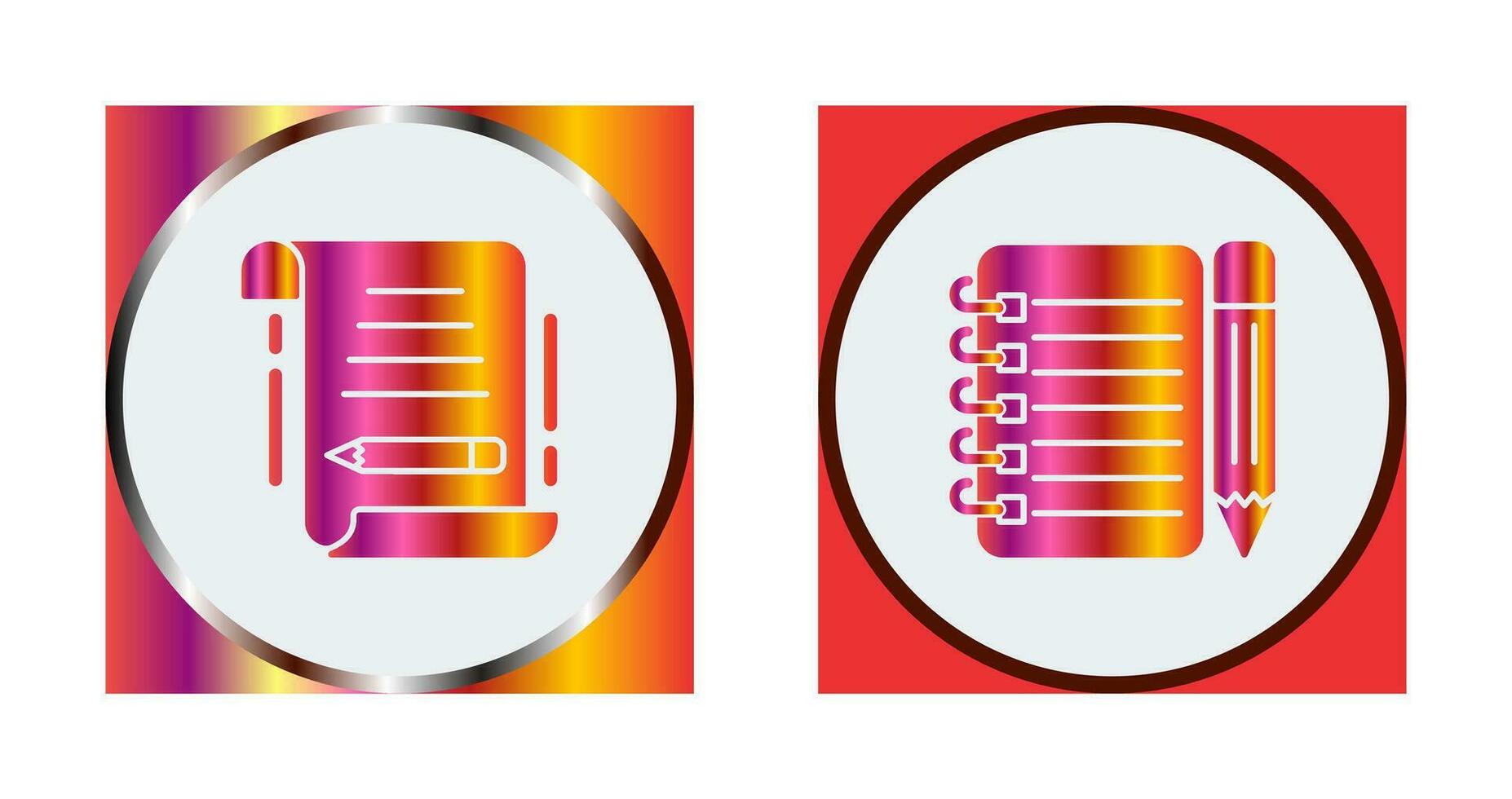 write and checklist Icon vector