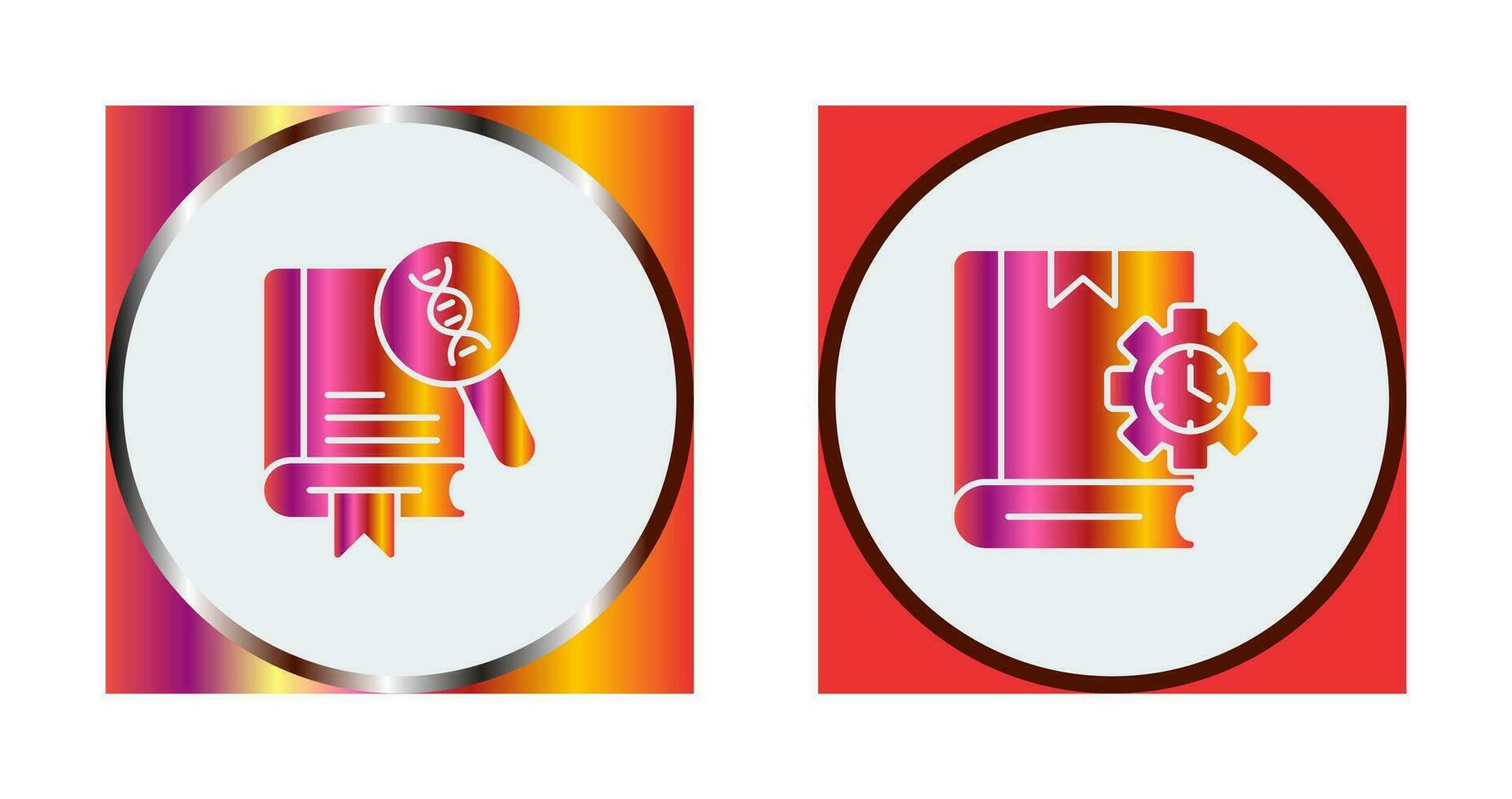 Genetics and Duration Icon vector