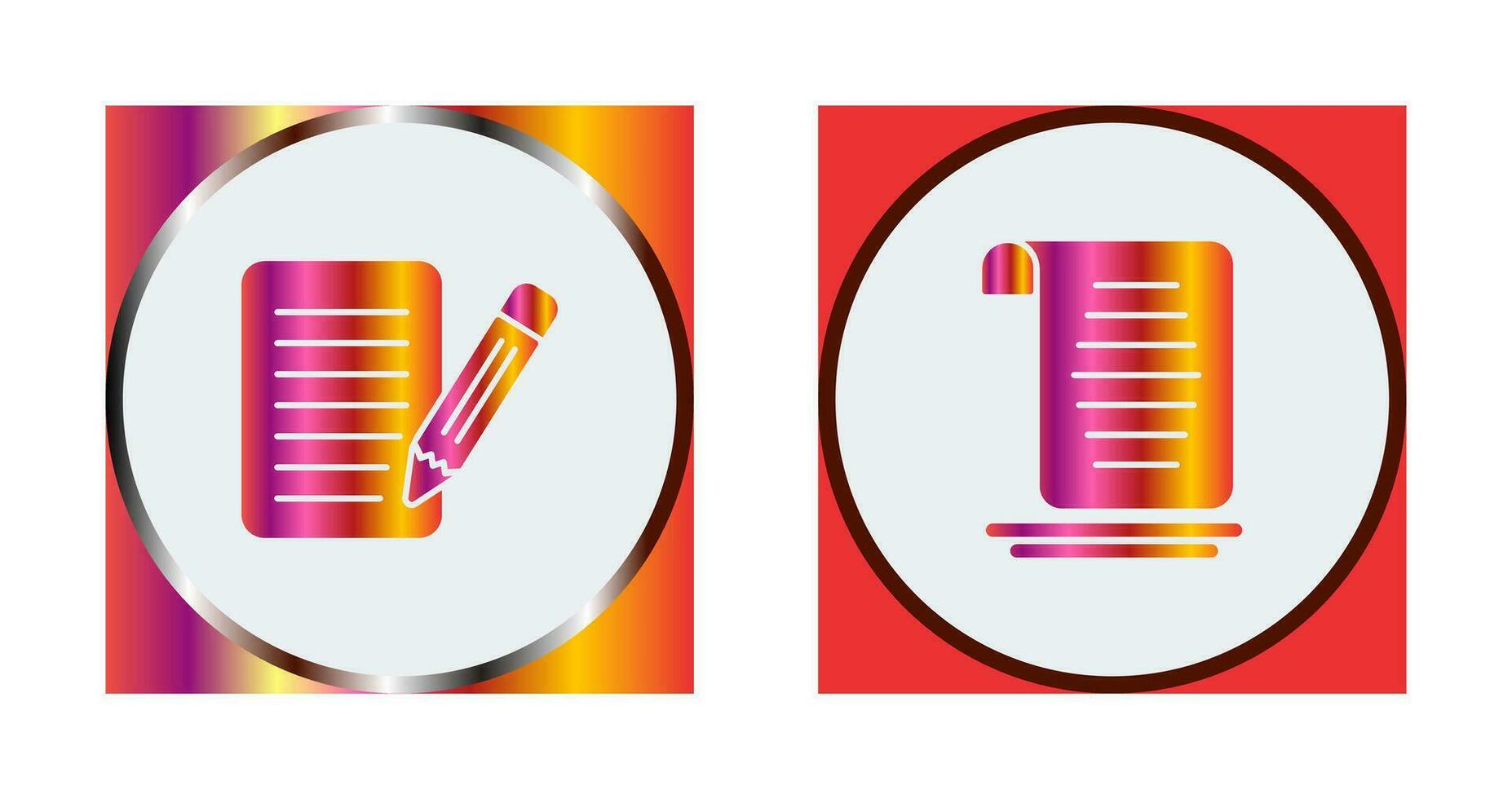 checklist and document  Icon vector