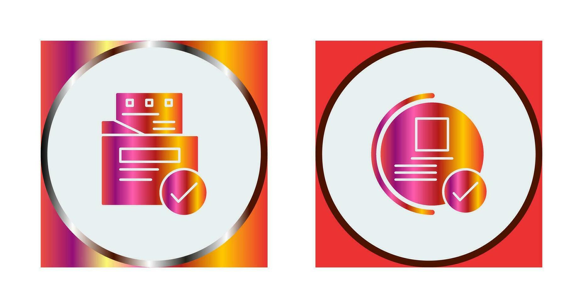 File Protection and Guarantee Icon vector