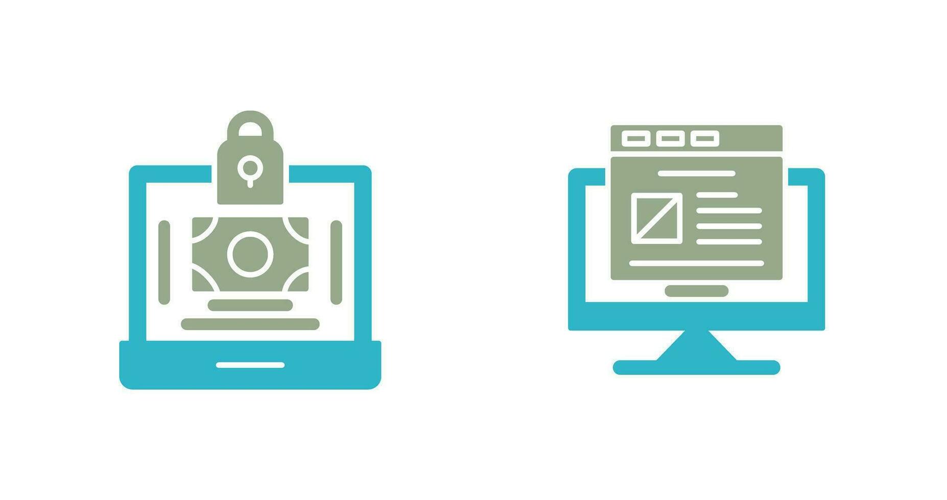 Secure Payment and Purchase Icon vector