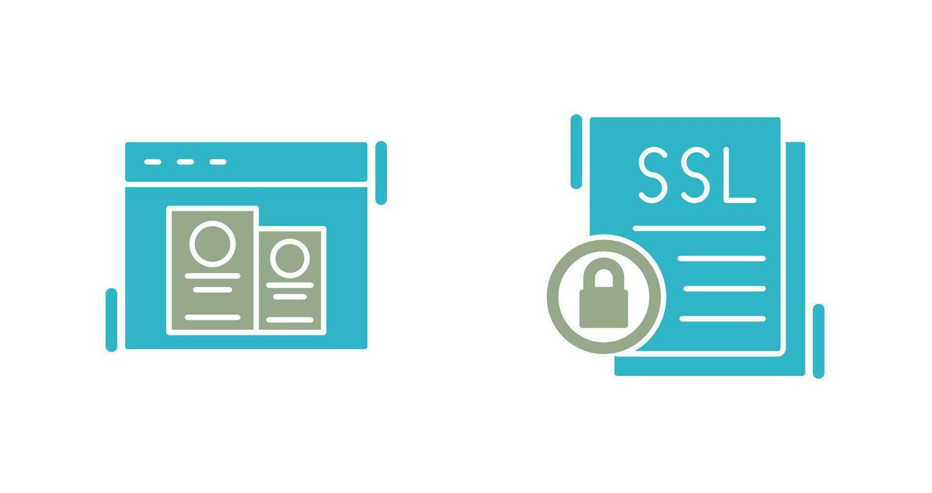 User and Protection Icon vector