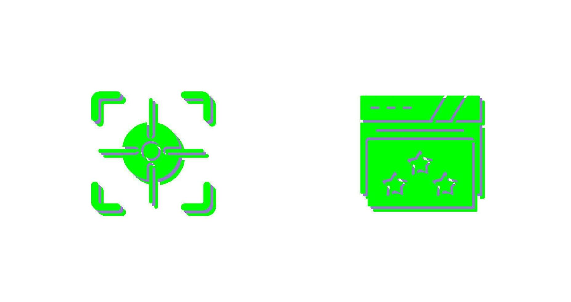 Focus and Feedback Icon vector