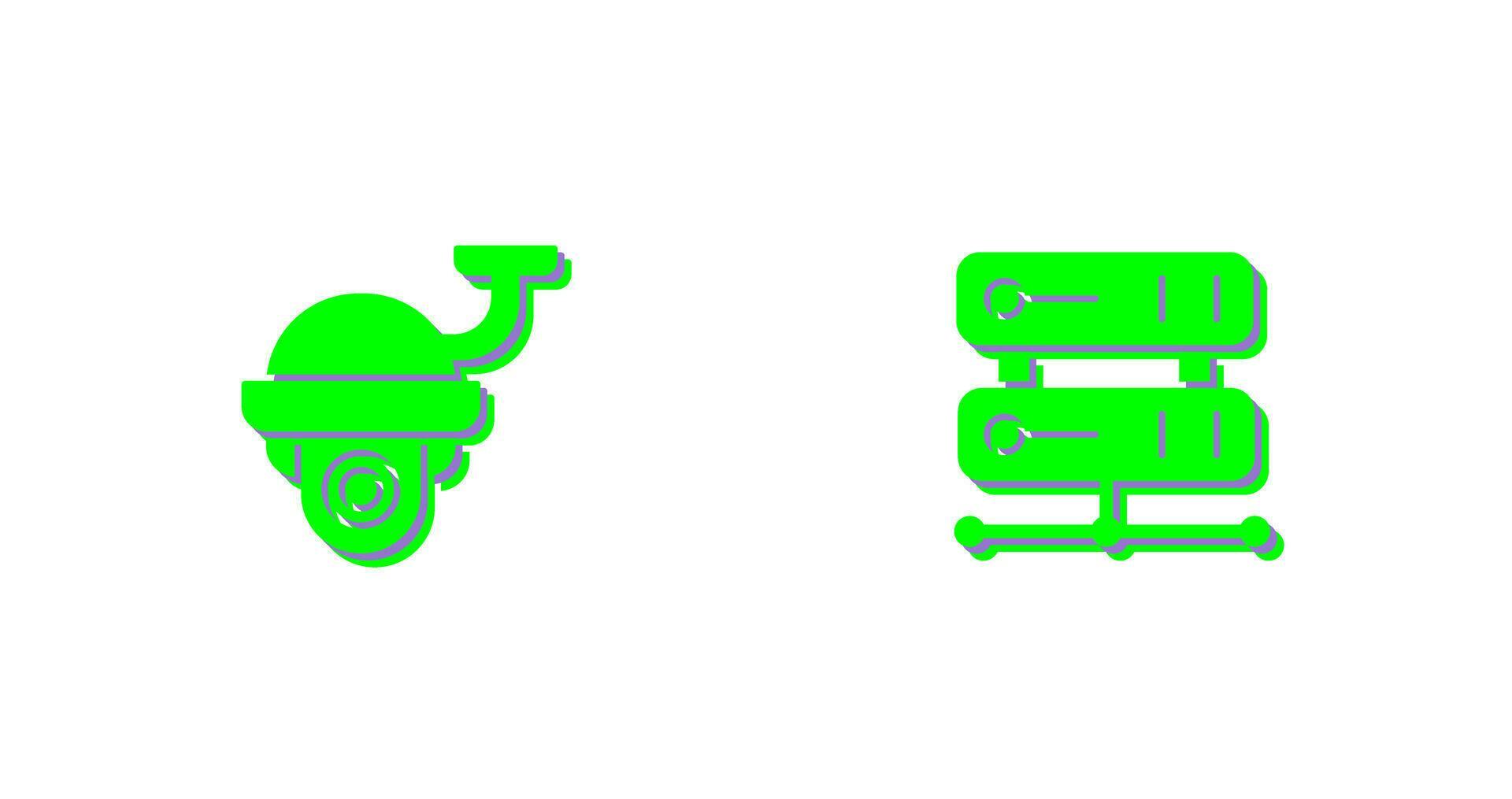 Security Camera and Server Icon 32913046 Vector Art at Vecteezy