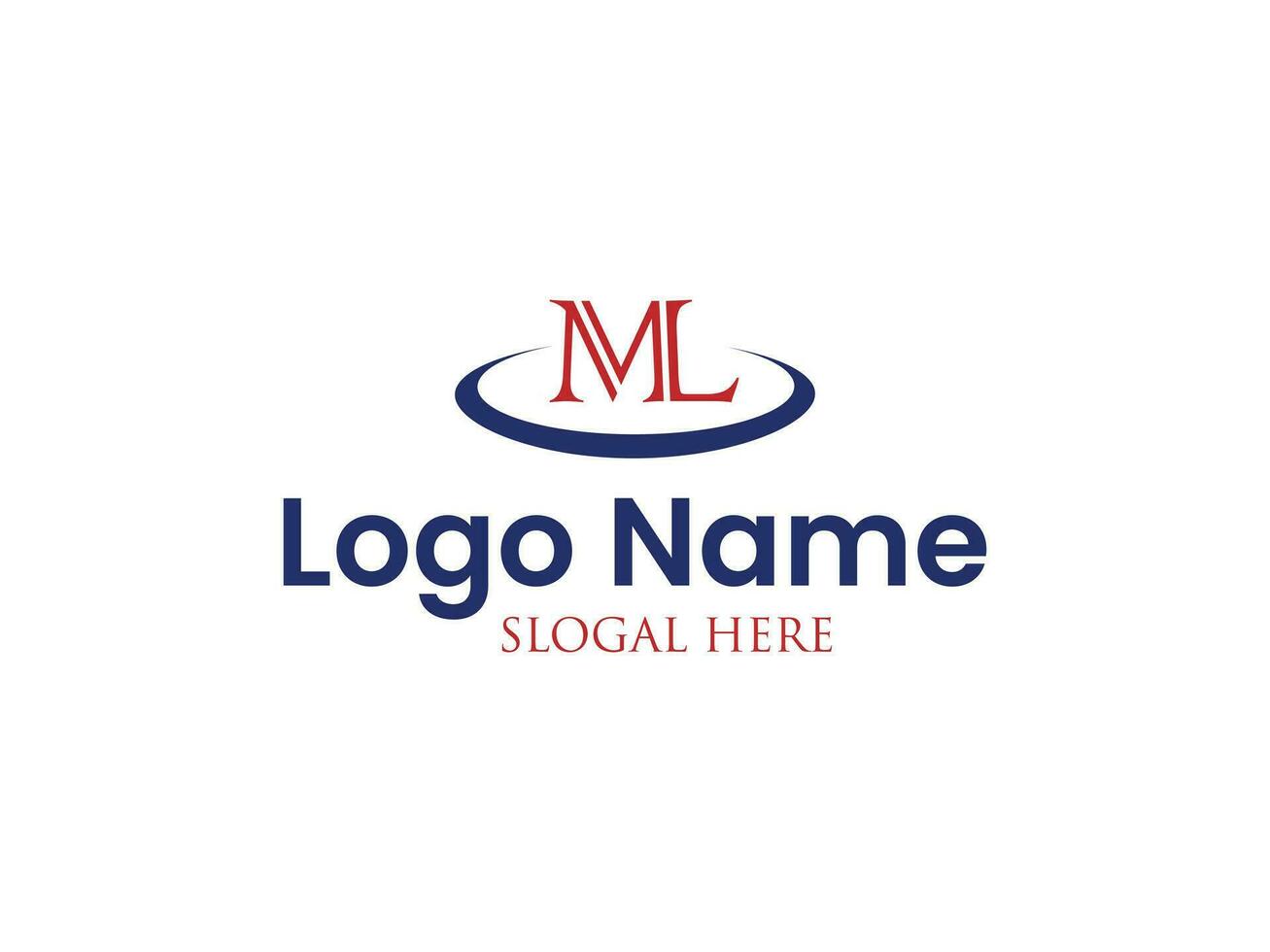 letra logo vector modelo