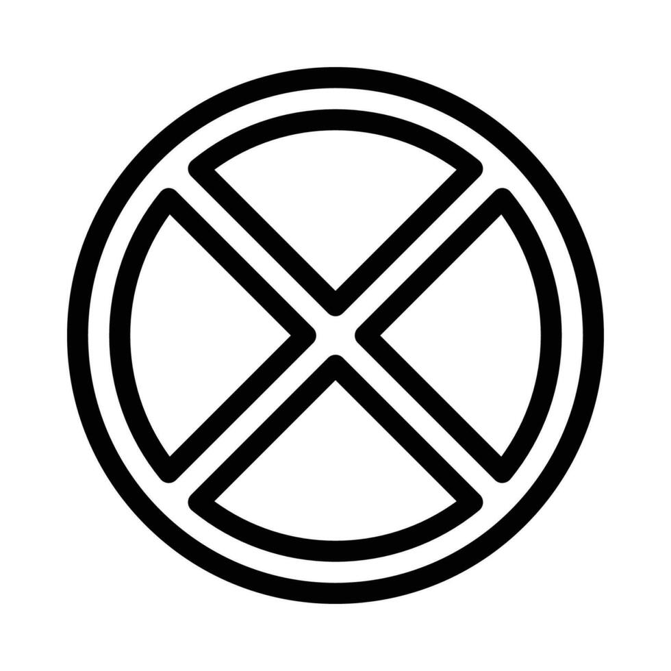 cross symbol icon vector