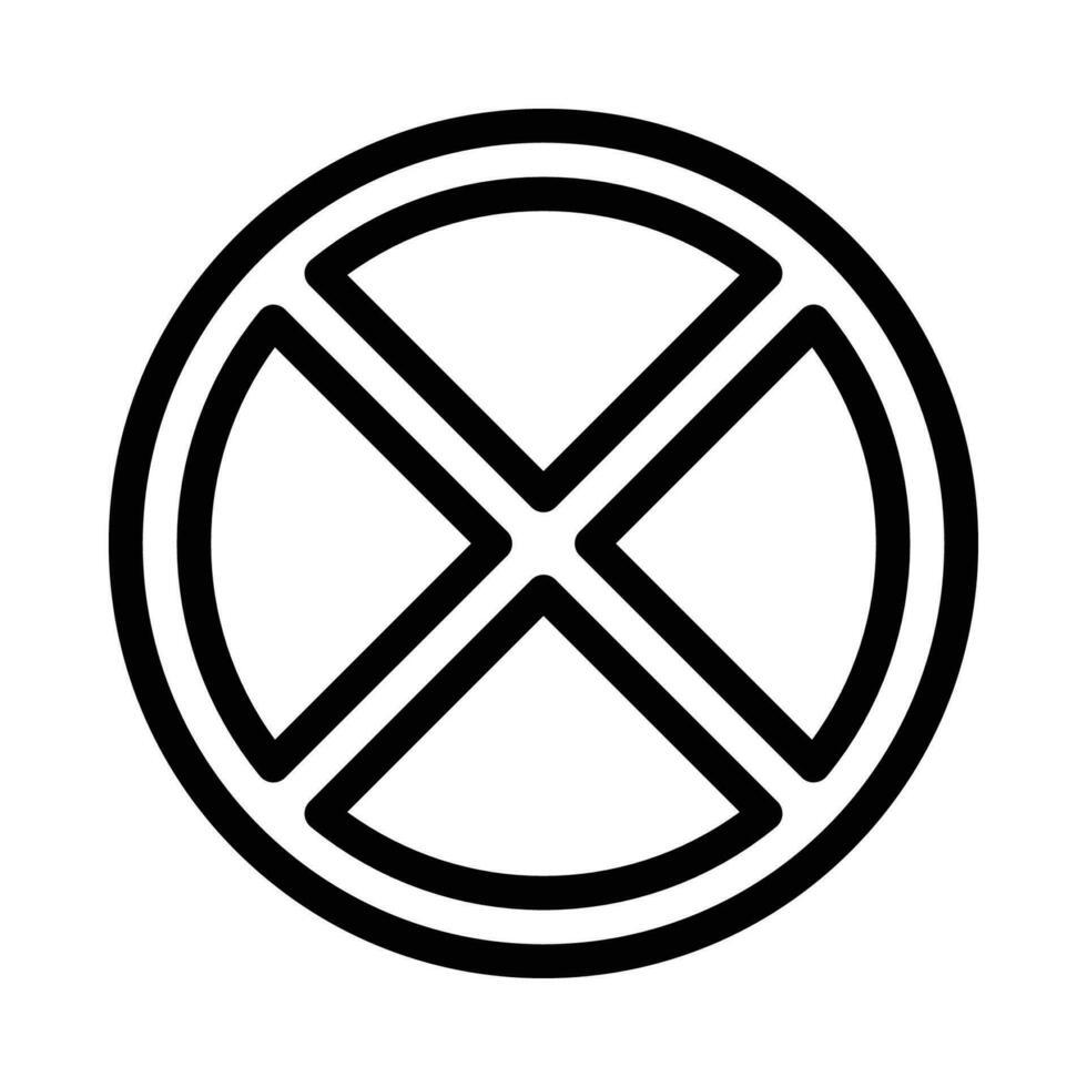 cross symbol icon vector