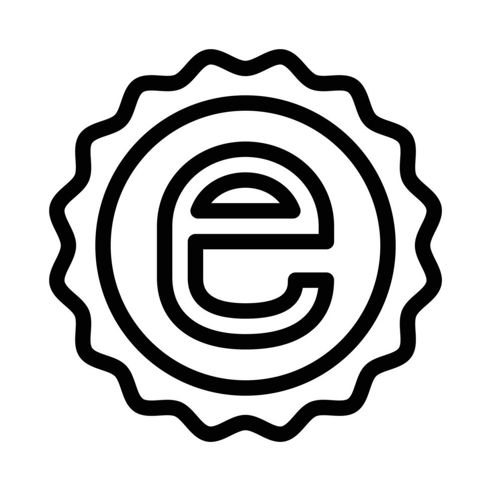 estimated symbol icon vector