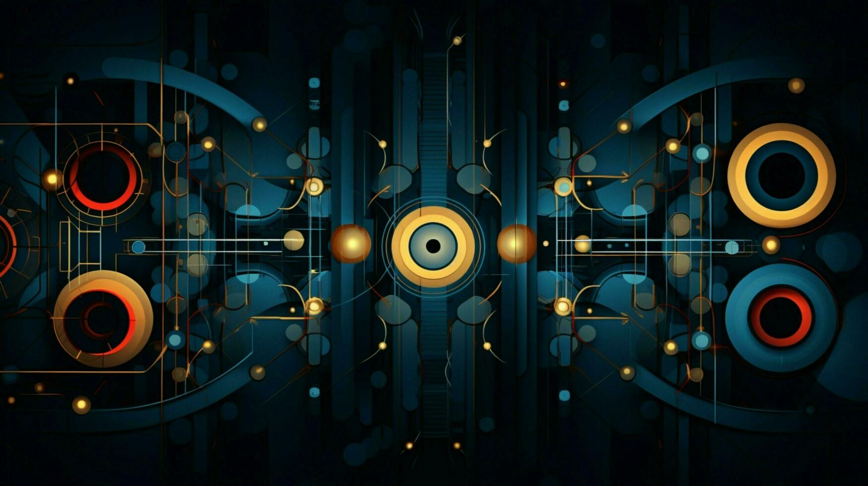 abstract background pattern with futuristic design element photo