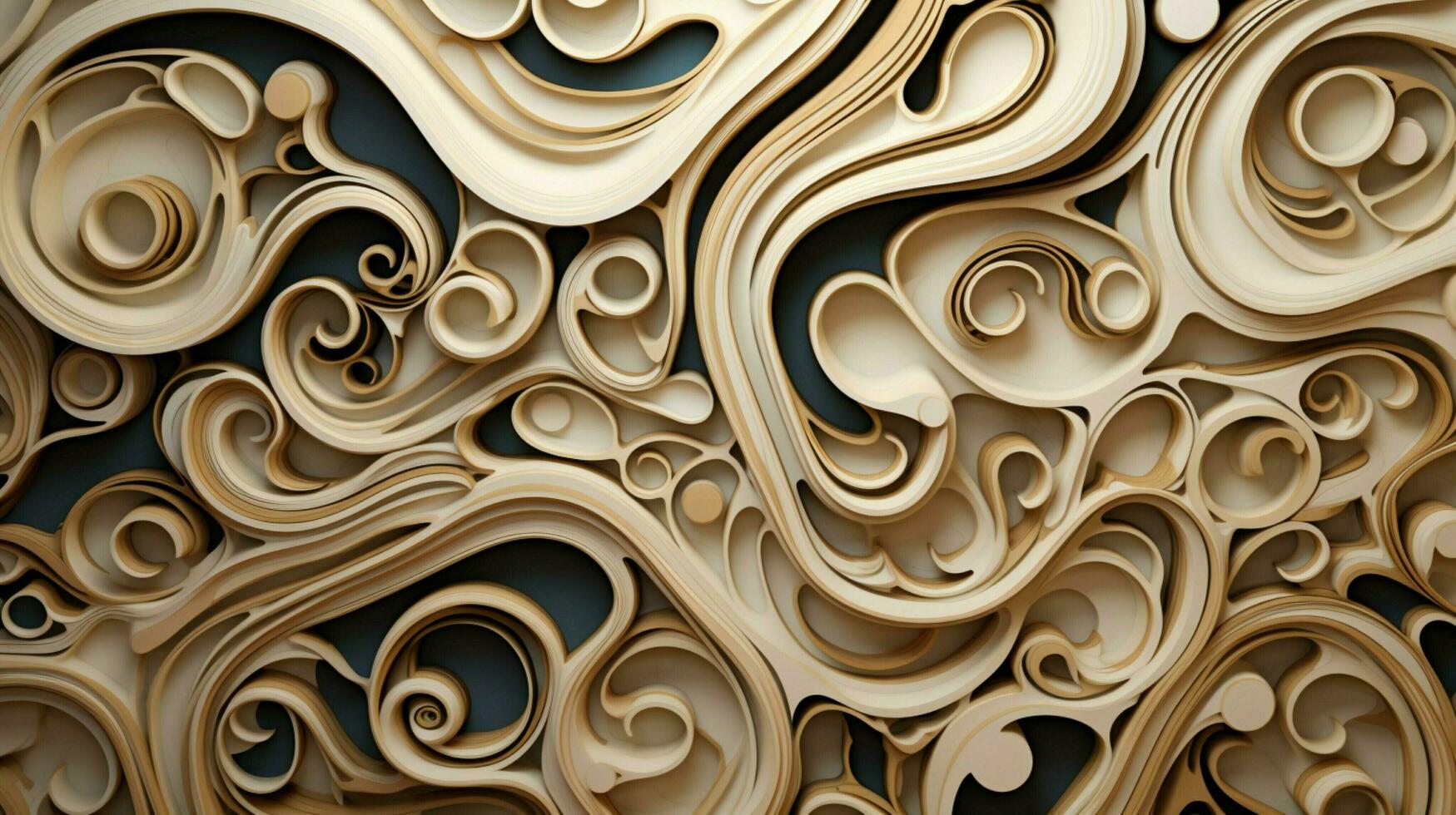 abstract geometric shapes create modern ornate wallpaper photo