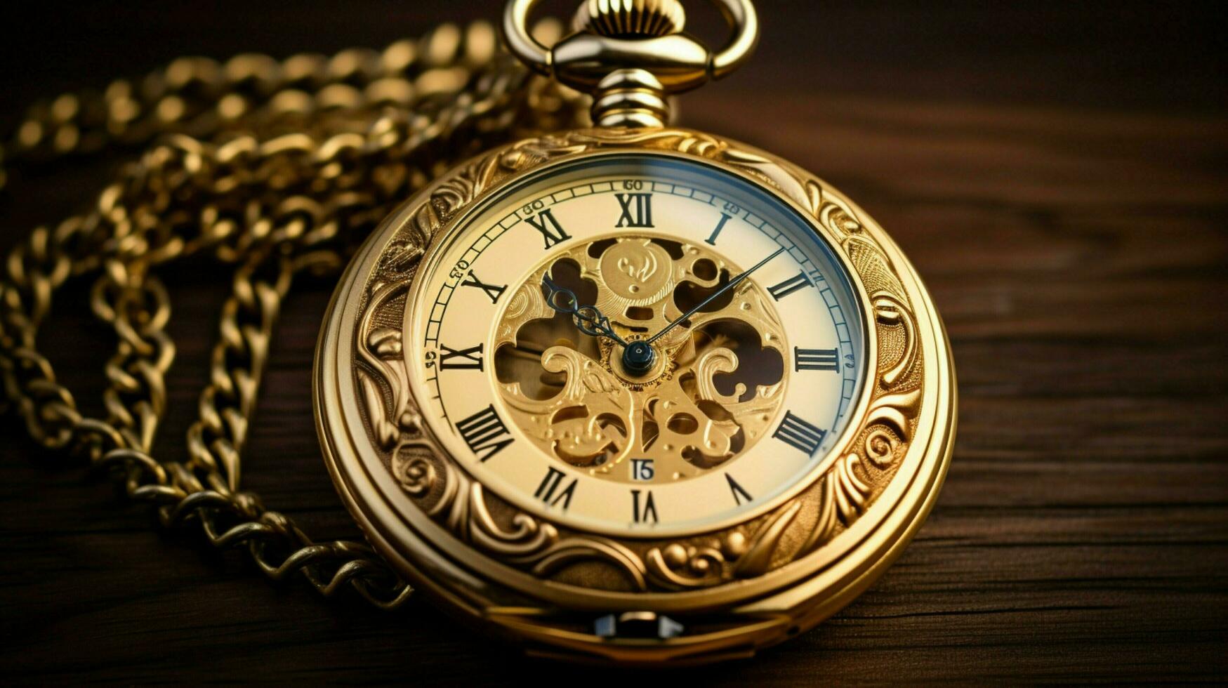 antique gold pocket watch a timeless elegance photo