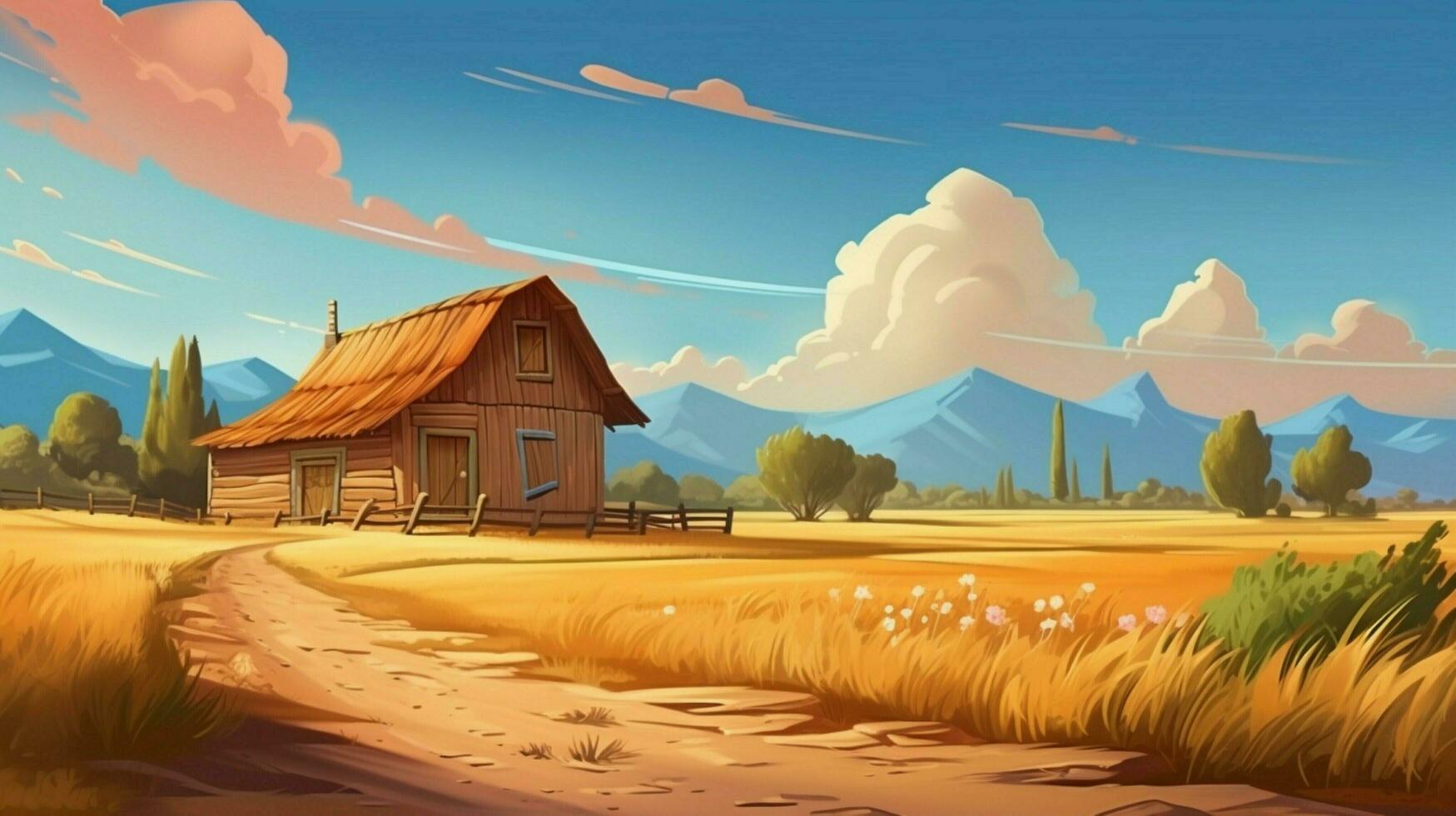 building house facade rural scene landscape photo