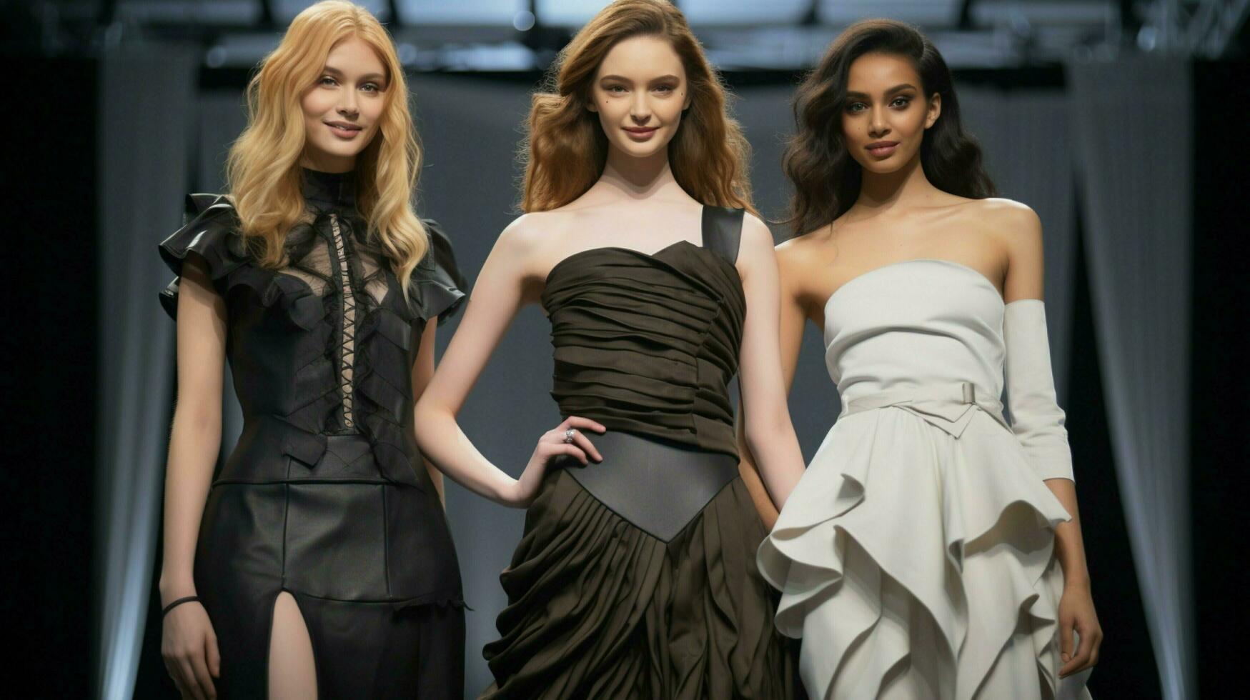 design professional showcases elegant fashion collection photo