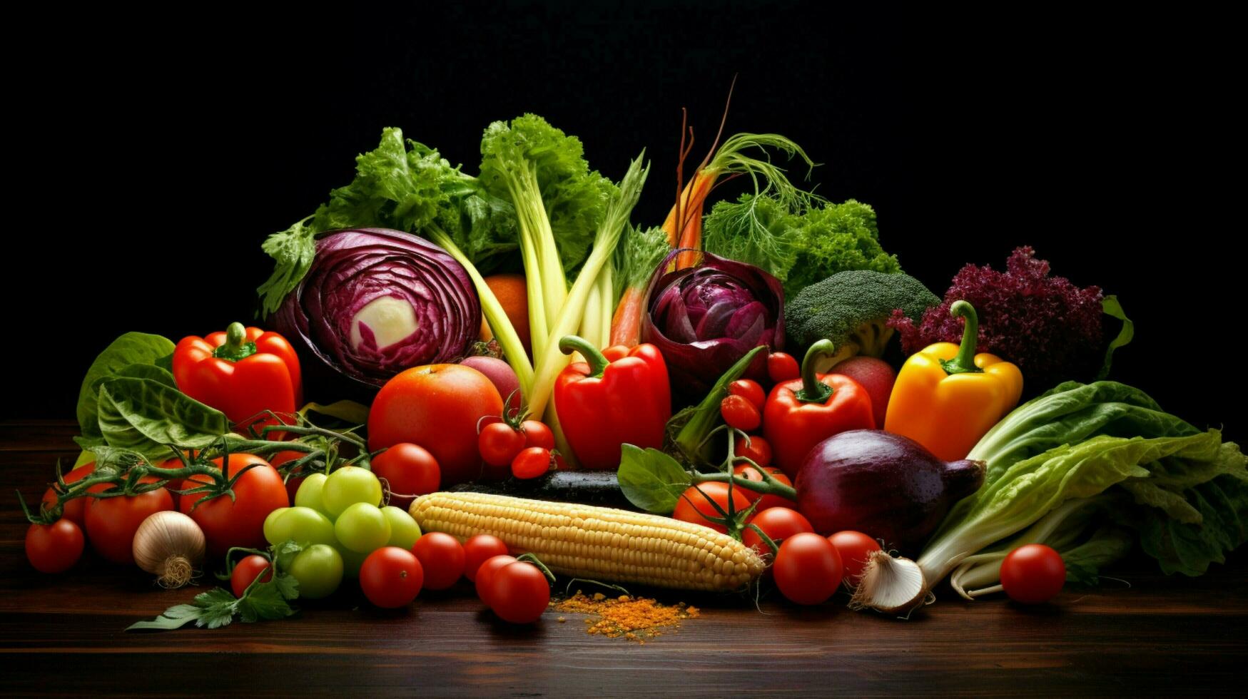 fresh and healthy vegetables nature food photo