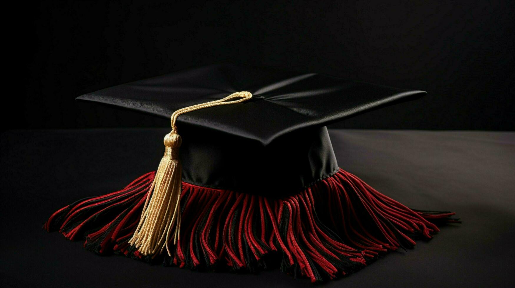 graduación vestido gorra borla éxito logrado foto