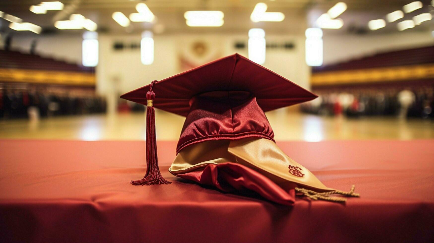 graduation gown cap tassel success achieved photo