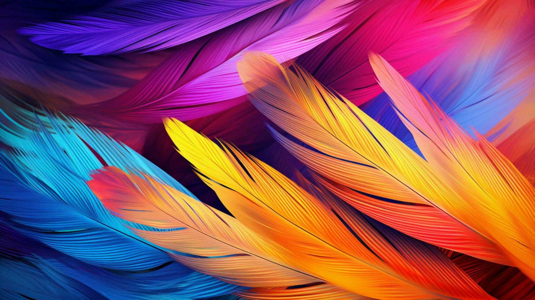 multi colored abstract background with vibrant flying photo