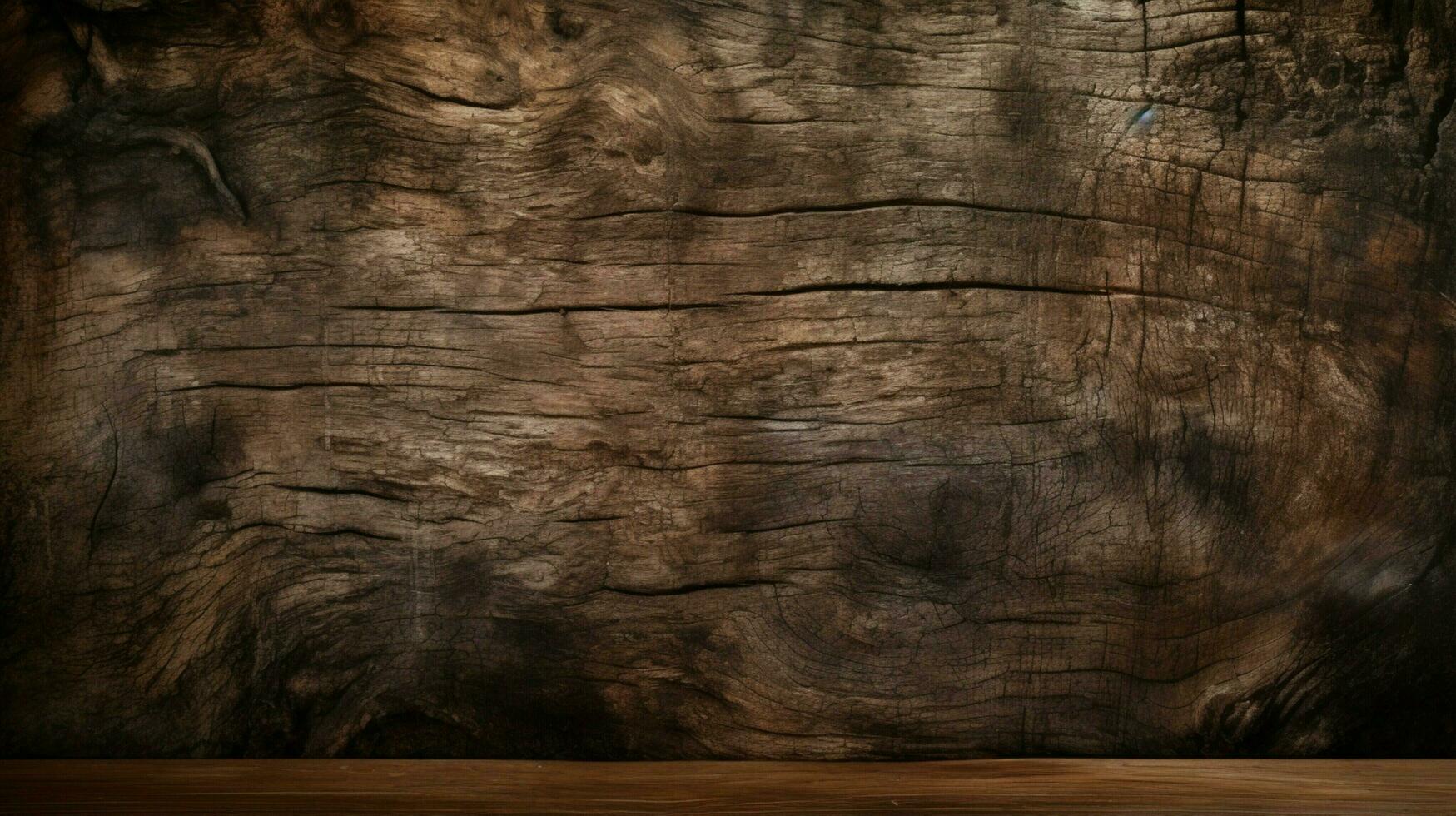 old hardwood plank on tree trunk backdrop photo