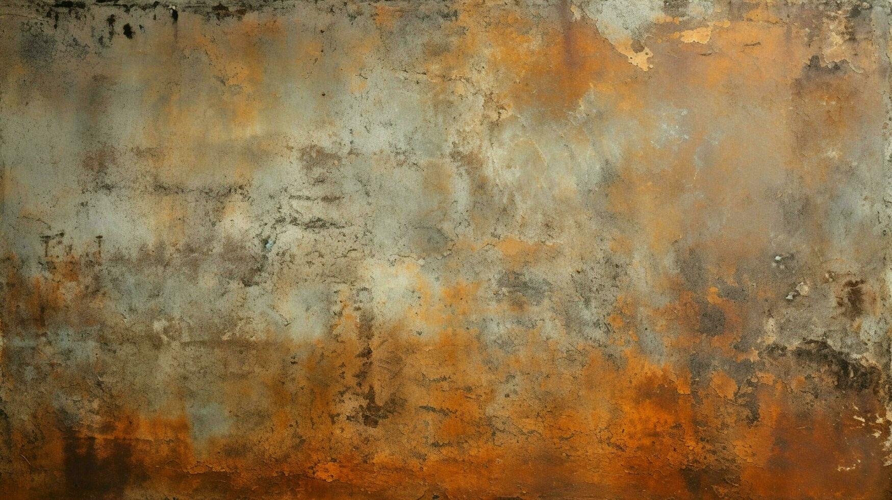 rusty metal wall with abstract grunge texture photo