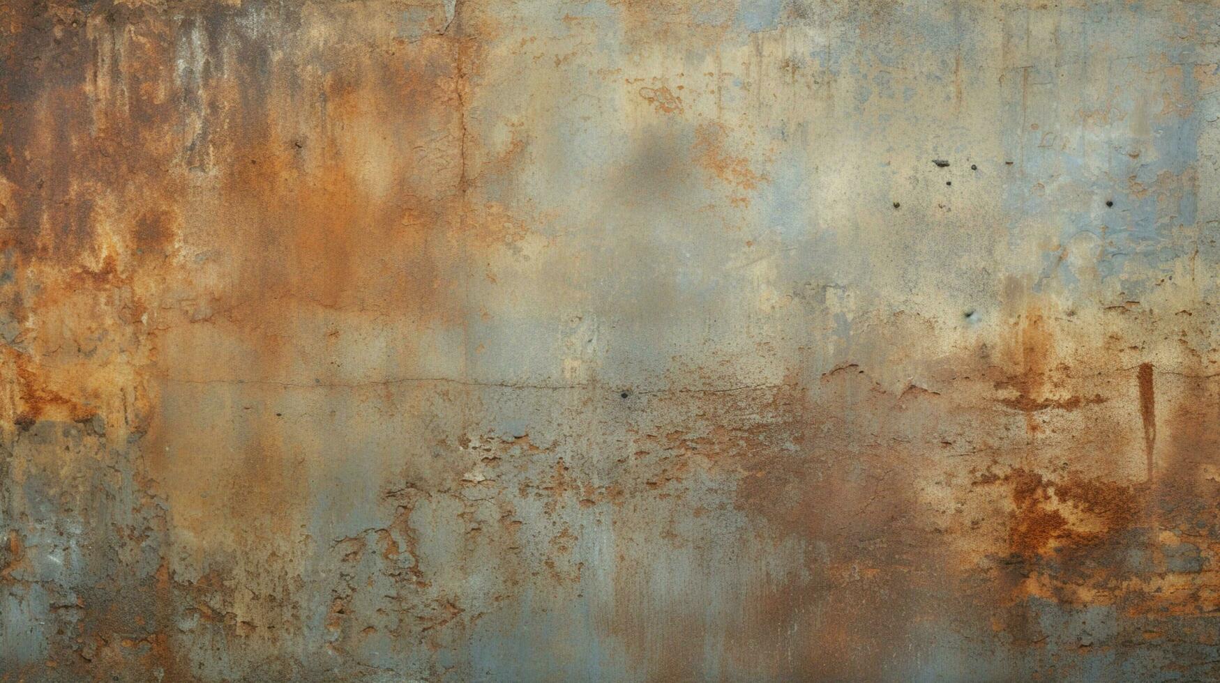 rusty old metal wall with textured effect photo