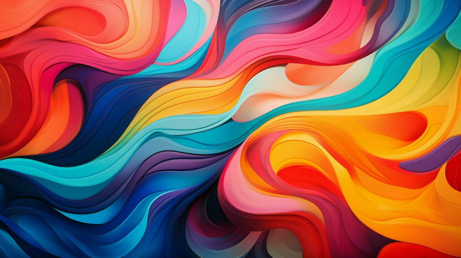 vibrant colors blend in abstract backdrop pattern photo