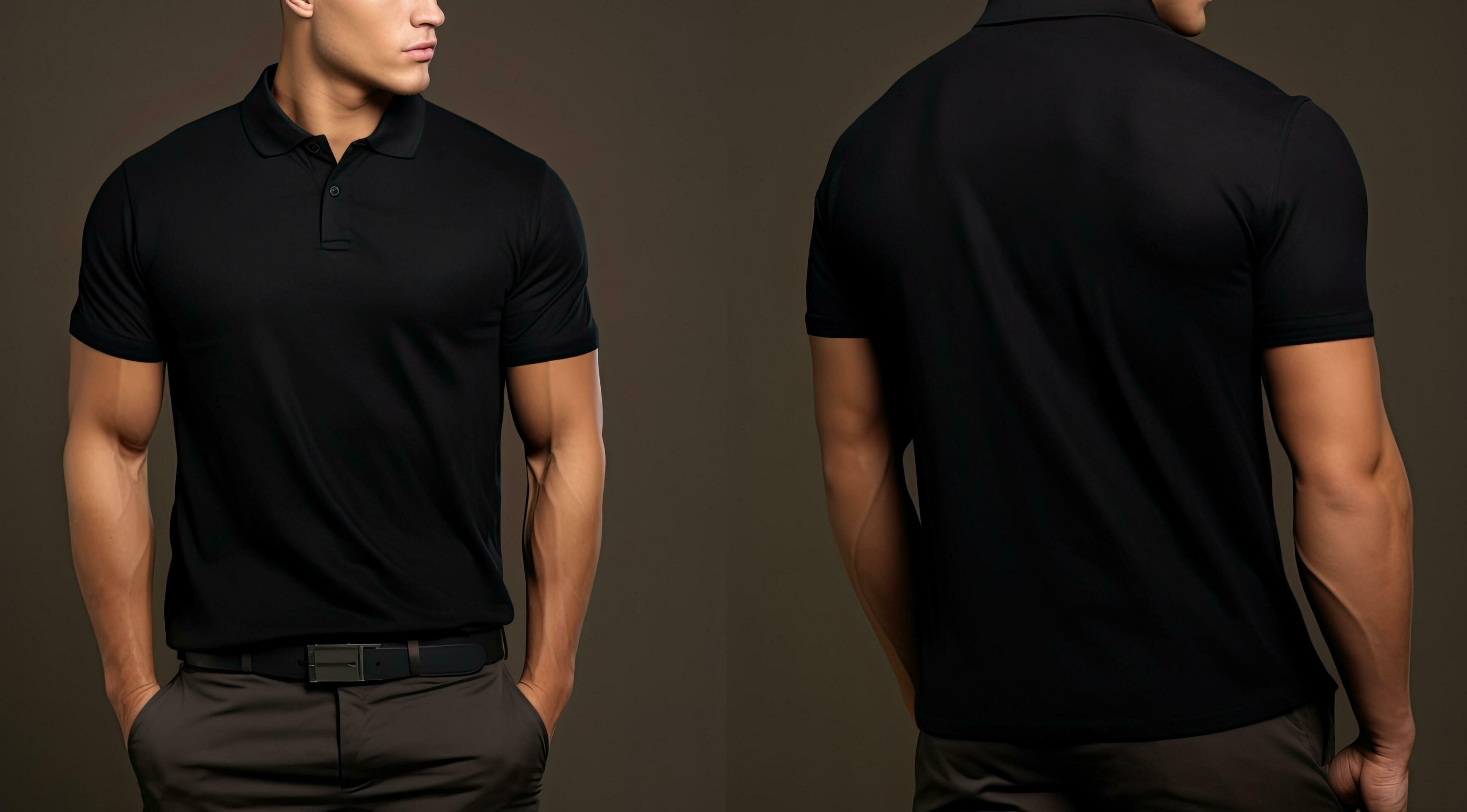 Polo black model top