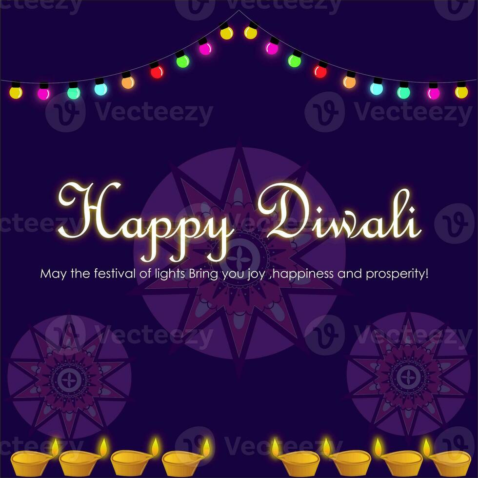 Diwali Poster Design photo