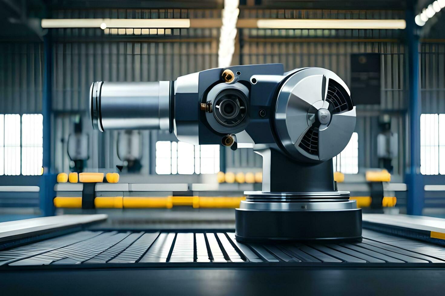 a machine is sitting on top of a table. AI-Generated photo