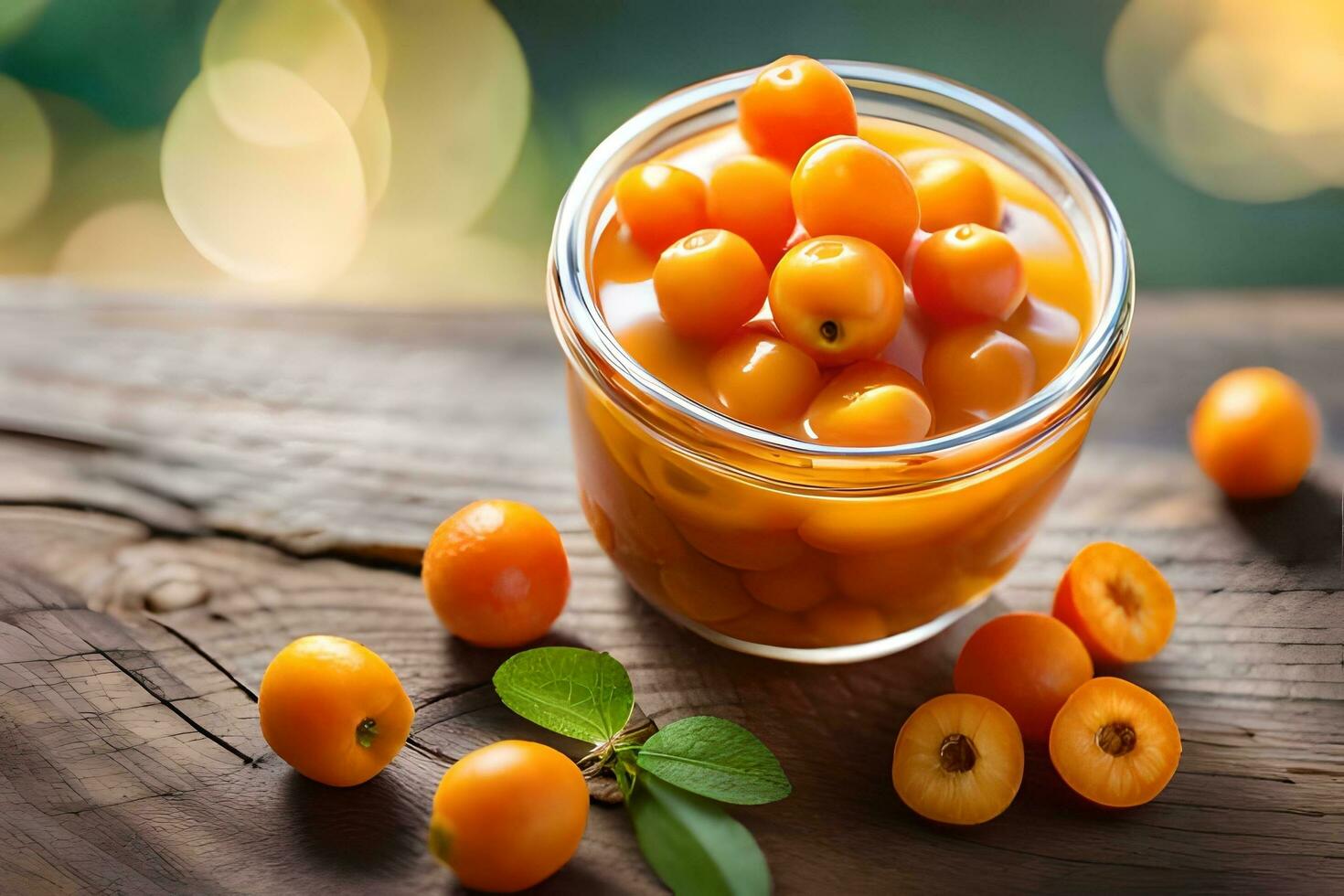 how to make a homemade apricot jam. AI-Generated photo