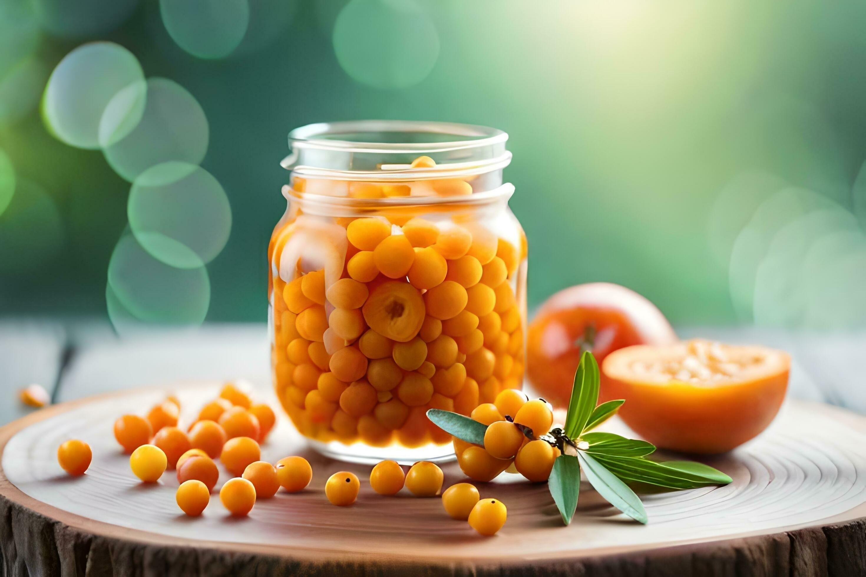 sumac, a natural remedy for skin and hair problems. AIGenerated